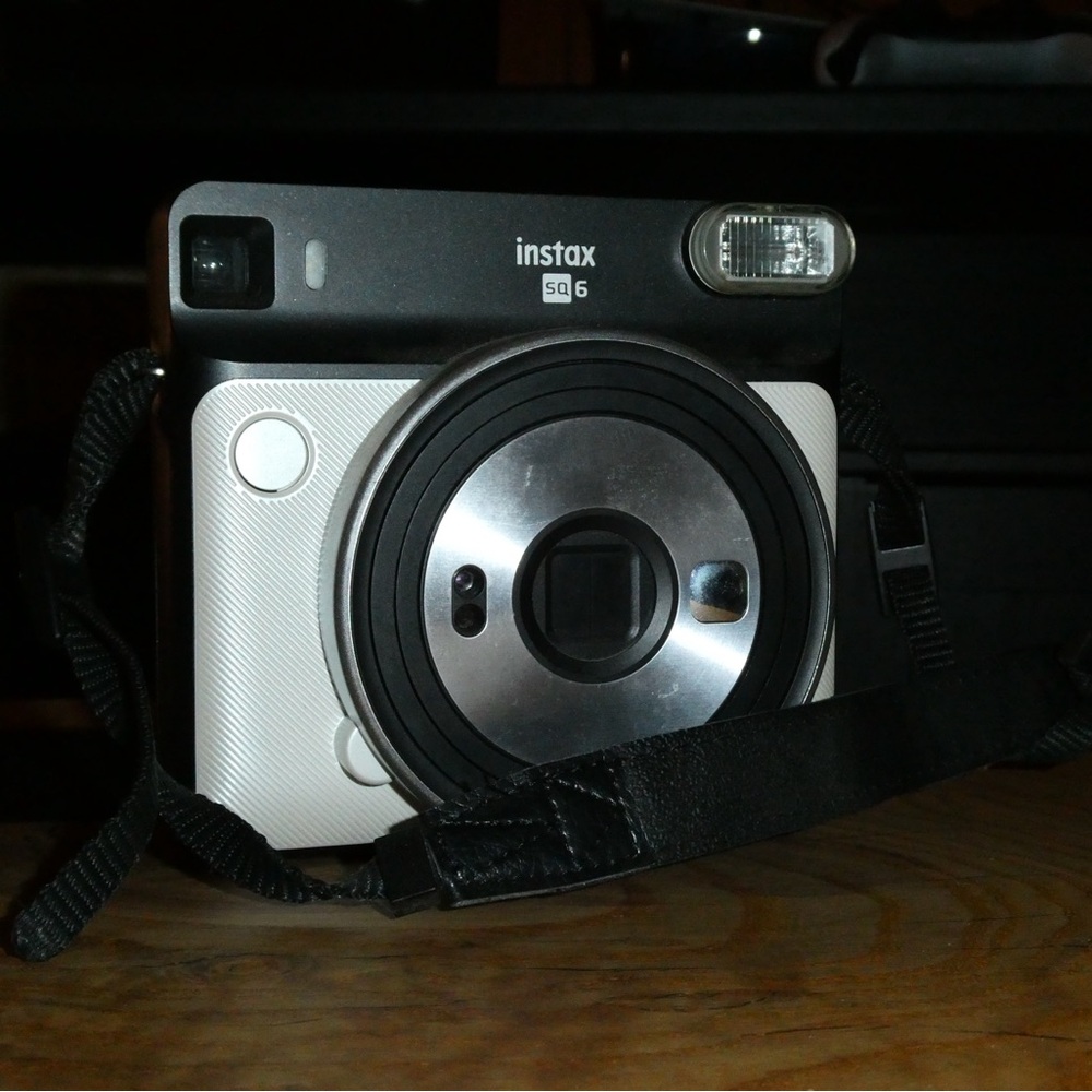 Fujifilm Instax SQ6 Instant Camera - Black and Silver